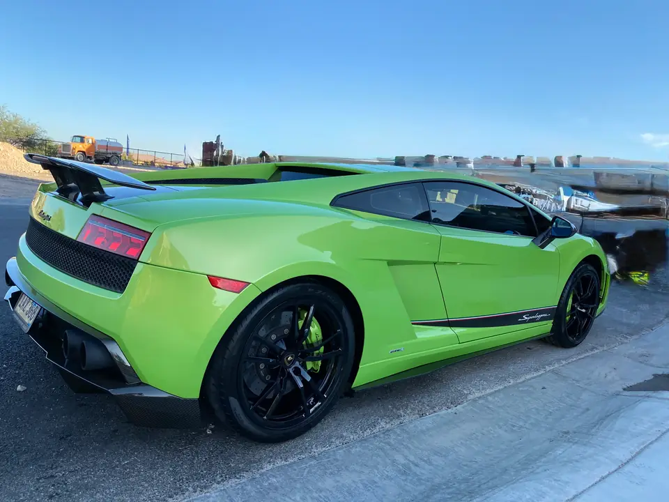 Freshly detailed supercar finished by Luxe Mobile Detail in Las Vegas