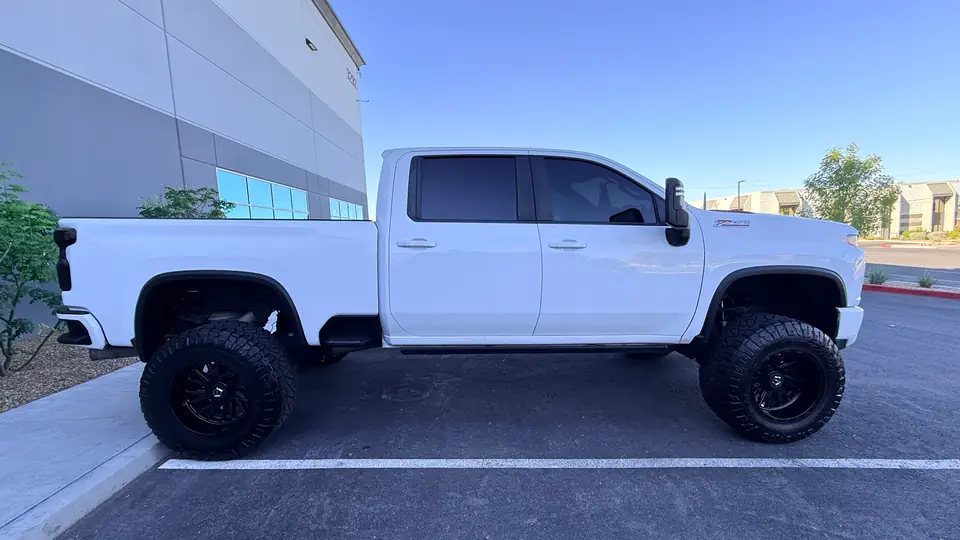 Truck detailed on site by Luxe Mobile Detail in Las Vegas